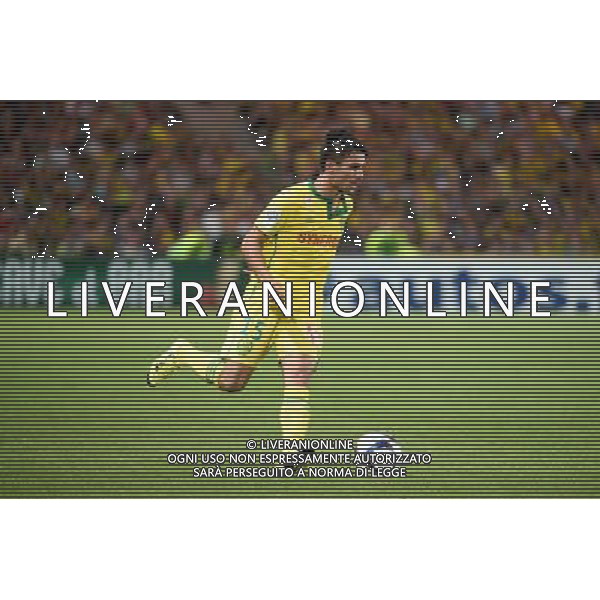 Leo DUBOIS - 08.08.2015 - Nantes / Guingamp - 1ere journee Ligue 1 Photo : Nolwenn Le Gouic / Icon Sport /AGENZIA ALDO LIVERANI SAS - ITALY ONLY - EDITORIAL USE ONLY -