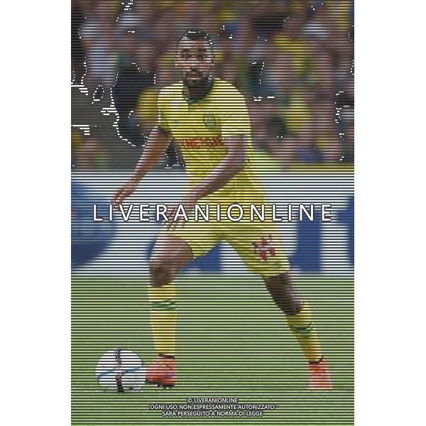 Levy DJIDJI - 08.08.2015 - Nantes / Guingamp - 1ere journee Ligue 1 Photo : Nolwenn Le Gouic / Icon Sport /AGENZIA ALDO LIVERANI SAS - ITALY ONLY - EDITORIAL USE ONLY -