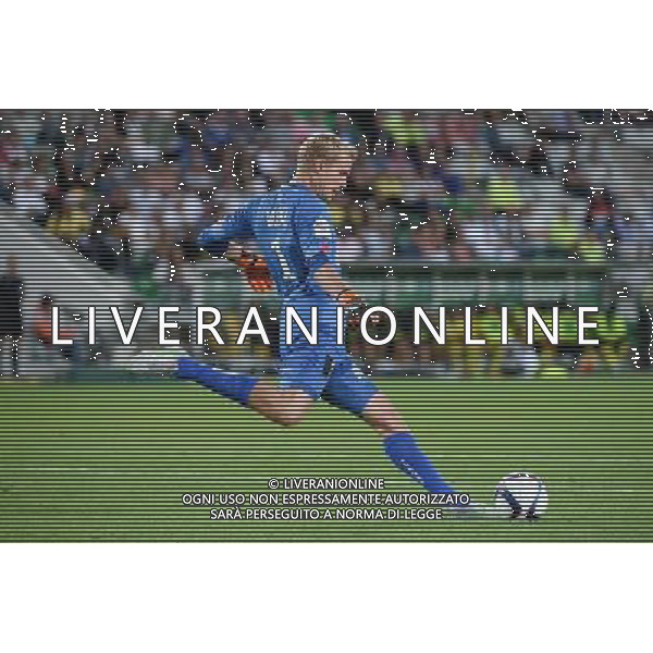 Jonas LOSSL - 08.08.2015 - Nantes / Guingamp - 1ere journee Ligue 1 Photo : Nolwenn Le Gouic / Icon Sport /AGENZIA ALDO LIVERANI SAS - ITALY ONLY - EDITORIAL USE ONLY -