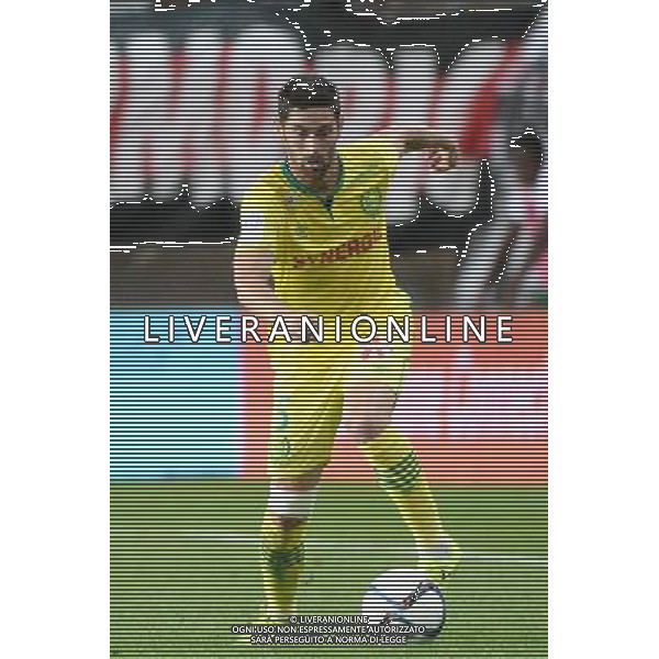 Olivier VEIGNEAU - 08.08.2015 - Nantes / Guingamp - 1ere journee Ligue 1 Photo : Nolwenn Le Gouic / Icon Sport /AGENZIA ALDO LIVERANI SAS - ITALY ONLY - EDITORIAL USE ONLY -