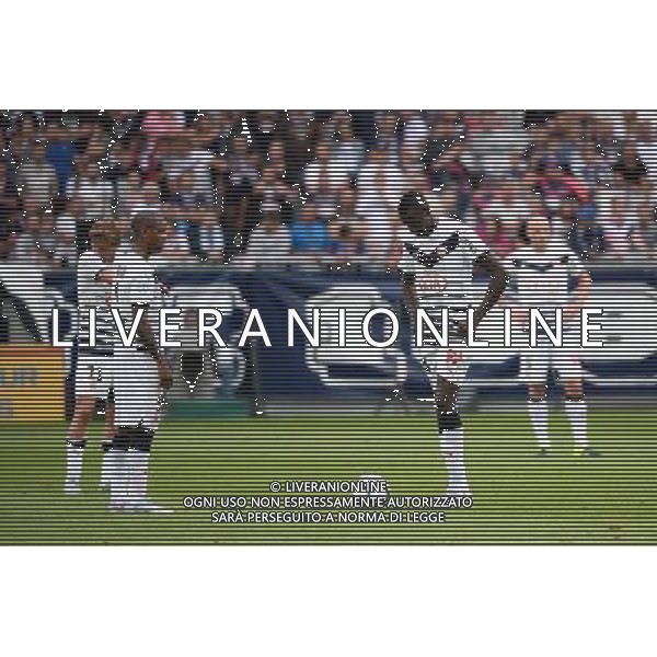 deception Cheick DIABATE / Diego ROLAN - 09.08.2015 - Bordeaux / Reims - 1ere journee Ligue 1 Photo : Nolwenn Le Gouic / Icon Sport AG ALDO LIVERANI SAS ONLY ITALY