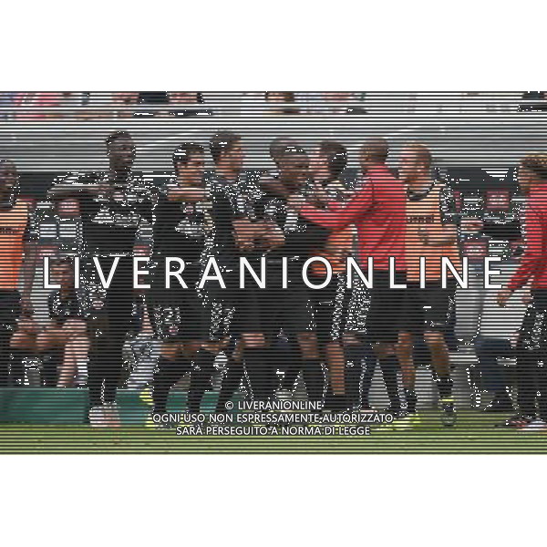 joie Theoson Jordan SIEBATCHEU - 09.08.2015 - Bordeaux / Reims - 1ere journee Ligue 1 Photo : Nolwenn Le Gouic / Icon Sport AG ALDO LIVERANI SAS ONLY ITALY