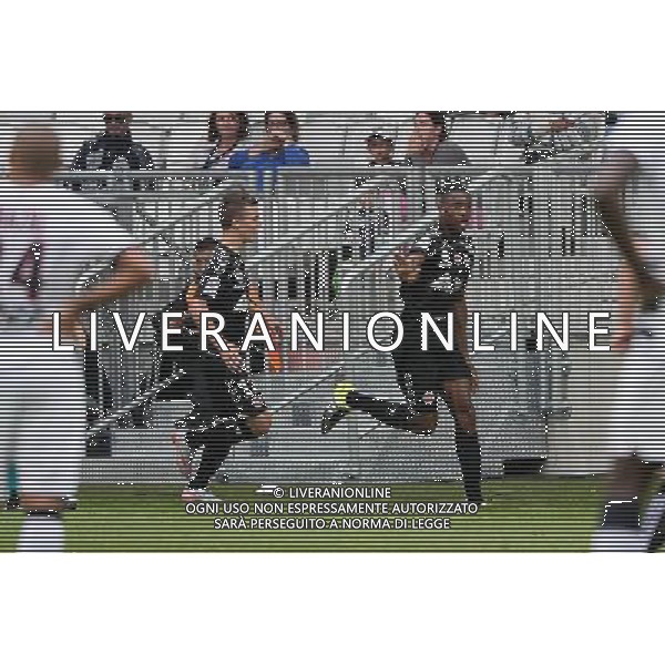 joie Theoson Jordan SIEBATCHEU - 09.08.2015 - Bordeaux / Reims - 1ere journee Ligue 1 Photo : Nolwenn Le Gouic / Icon Sport AG ALDO LIVERANI SAS ONLY ITALY