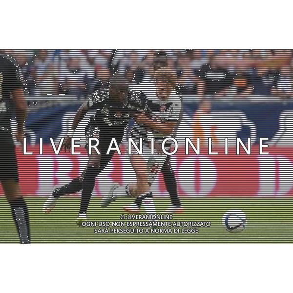 Clement CHANTOME / Prince ONIANGUE - 09.08.2015 - Bordeaux / Reims - 1ere journee Ligue 1 Photo : Nolwenn Le Gouic / Icon Sport AG ALDO LIVERANI SAS ONLY ITALY