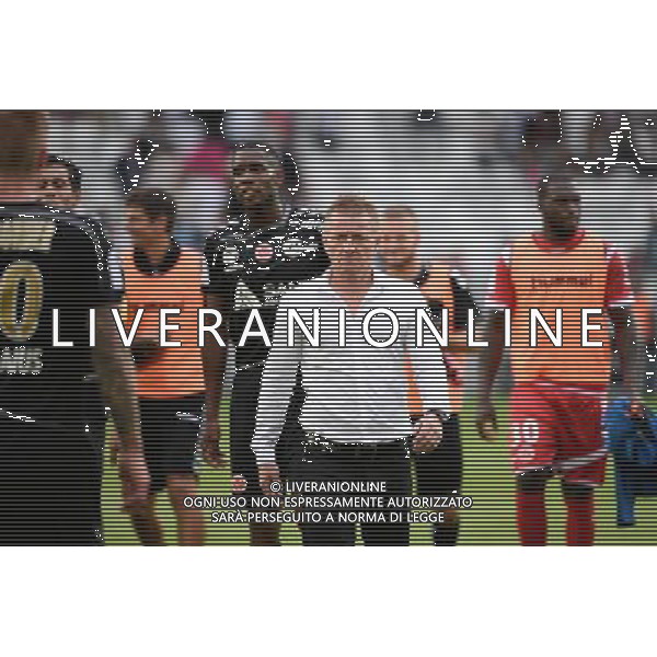 Olivier GUEGAN / Theoson Jordan SIEBATCHEU - 09.08.2015 - Bordeaux / Reims - 1ere journee Ligue 1 Photo : Nolwenn Le Gouic / Icon Sport ag aldo liverani sas only italy