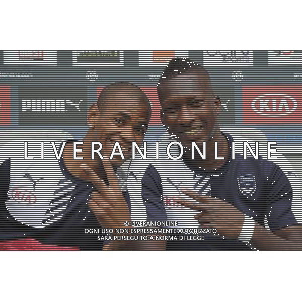 Abdou TRAORE / Diego ROLAN - 09.08.2015 - Bordeaux / Reims - 1ere journee Ligue 1 Photo : Nolwenn Le Gouic / Icon Sport ag aldo liverani sas only italy