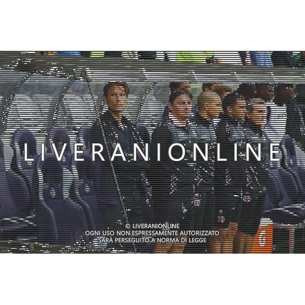 Dominique Arribage / Michael Debeve / Baptiste Hamid / Andre Biancarelli - 09.08.2015 - Toulouse / Sain Etienne - 1er journee de Ligue 1 Photo : Manuel Blondeau / Icon Sport /AGENZIA ALDO LIVERANI SAS - ITALY ONLY - EDITORIAL USE ONLY -