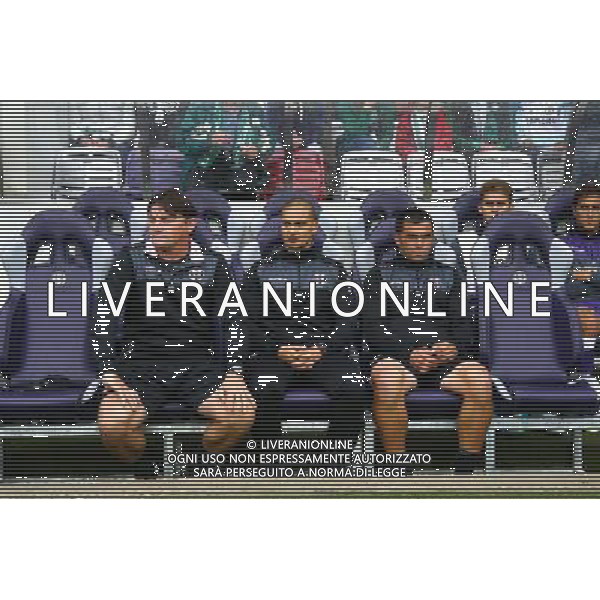 Michael Debeve / Baptiste Hamid / Andre Biancarelli - 09.08.2015 - Toulouse / Sain Etienne - 1er journee de Ligue 1 Photo : Manuel Blondeau / Icon Sport /AGENZIA ALDO LIVERANI SAS - ITALY ONLY - EDITORIAL USE ONLY -
