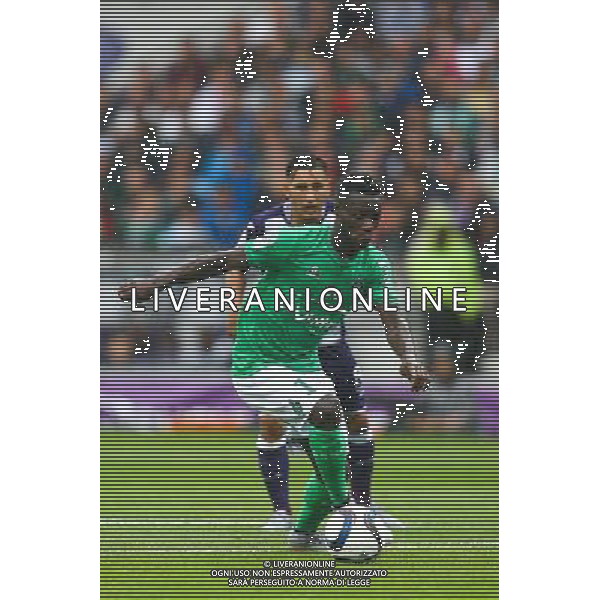 Jonathan Bamba - 09.08.2015 - Toulouse / Sain Etienne - 1er journee de Ligue 1 Photo : Manuel Blondeau / Icon Sport /AGENZIA ALDO LIVERANI SAS - ITALY ONLY - EDITORIAL USE ONLY -