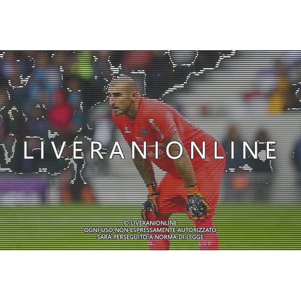 Stephane Ruffier - 09.08.2015 - Toulouse / Sain Etienne - 1er journee de Ligue 1 Photo : Manuel Blondeau / Icon Sport /AGENZIA ALDO LIVERANI SAS - ITALY ONLY - EDITORIAL USE ONLY -