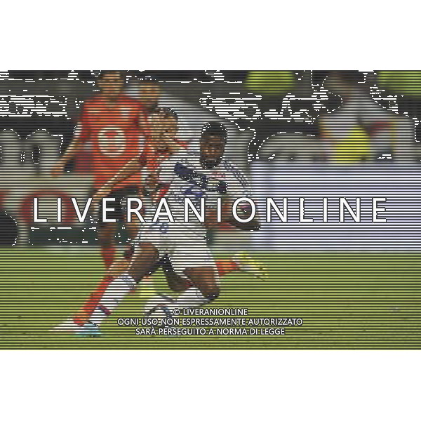 Arnold MVUEMBA - 09.08.2015 - Lyon / Lorient - 1ere journee de Ligue 1 Photo : Jean Paul Thomas / Icon Sport /AGENZIA ALDO LIVERANI SAS - ITALY ONLY - EDITORIAL USE ONLY -