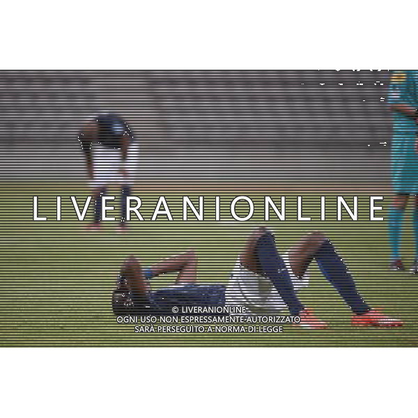 deception Dylan BAHAMBOULA - 11.08.2015 - Paris FC / FC Metz - 1er tour Coupe de la LIgue Photo : Nolwenn Le Gouic / Icon Sport AG ALDO LIVERANI SAS ONLY ITALY