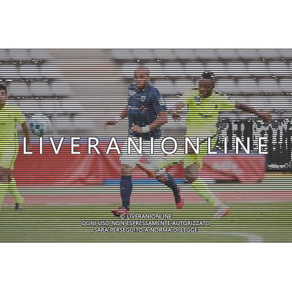 Cheick DOUCOURE / Thomas GAMIETTE - 11.08.2015 - Paris FC / FC Metz - 1er tour Coupe de la LIgue Photo : Nolwenn Le Gouic / Icon Sport AG ALDO LIVERANI SAS ONLY ITALY
