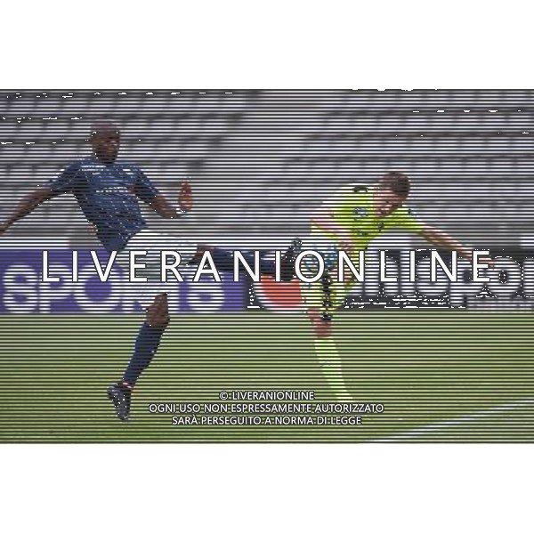 Gaetan BUSSMANN / Christian KINKELA - 11.08.2015 - Paris FC / FC Metz - 1er tour Coupe de la LIgue Photo : Nolwenn Le Gouic / Icon Sport AG ALDO LIVERANI SAS ONLY ITALY