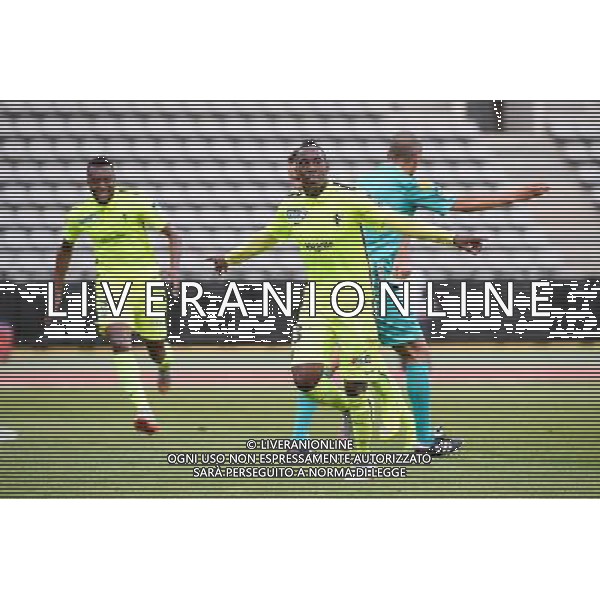 joie Yeni NGBAKOTO - 11.08.2015 - Paris FC / FC Metz - 1er tour Coupe de la LIgue Photo : Nolwenn Le Gouic / Icon Sport AG ALDO LIVERANI SAS ONLY ITALY