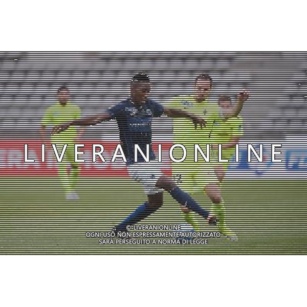 Kevin LEJEUNE / Samuel YOHOU - 11.08.2015 - Paris FC / FC Metz - 1er tour Coupe de la LIgue Photo : Nolwenn Le Gouic / Icon Sport AG ALDO LIVERANI SAS ONLY ITALY