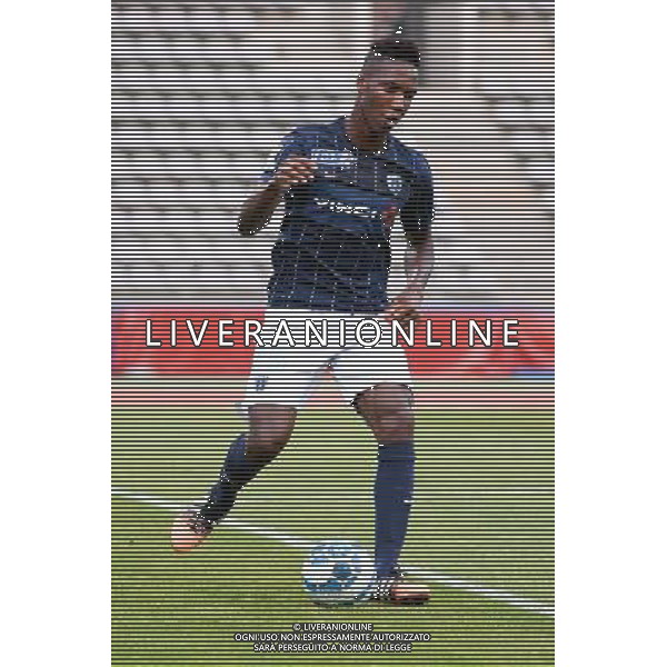 Samuel YOHOU - 11.08.2015 - Paris FC / FC Metz - 1er tour Coupe de la LIgue Photo : Nolwenn Le Gouic / Icon Sport AG ALDO LIVERANI SAS ONLY ITALY