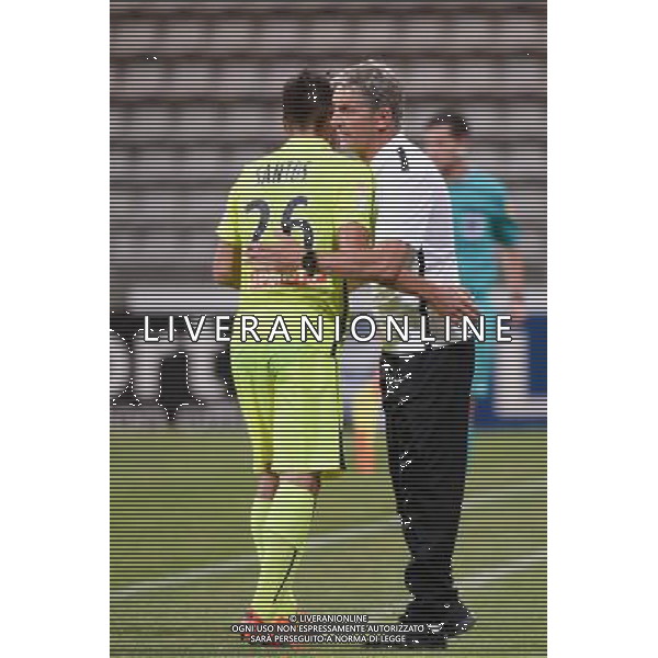 Jose RIGA / Andre BERNARDES SANTOS - 11.08.2015 - Paris FC / FC Metz - 1er tour Coupe de la LIgue Photo : Nolwenn Le Gouic / Icon Sport AG ALDO LIVERANI SAS ONLY ITALY