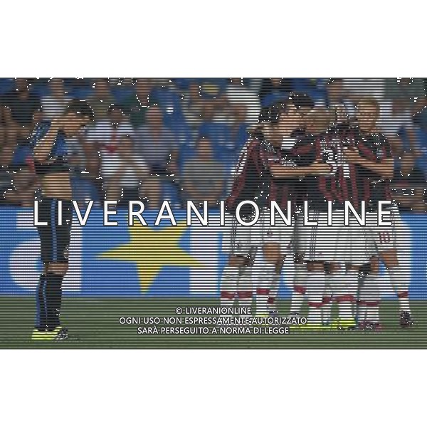 Trofeo TIM 2015 Reggio Emilia - 12.08.2015 Inter-Milan-Sassuolo Nella Foto:bertolacci esulta /Ph.Vitez-Ag. Aldo Liverani