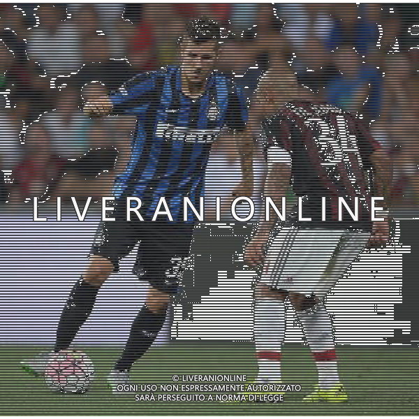 Trofeo TIM 2015 Reggio Emilia - 12.08.2015 Inter-Milan-Sassuolo Nella Foto:jovetic de jong /Ph.Vitez-Ag. Aldo Liverani