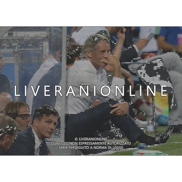 Trofeo TIM 2015 Reggio Emilia - 12.08.2015 Inter-Milan-Sassuolo Nella Foto:mancini roberto in panchina /Ph.Vitez-Ag. Aldo Liverani