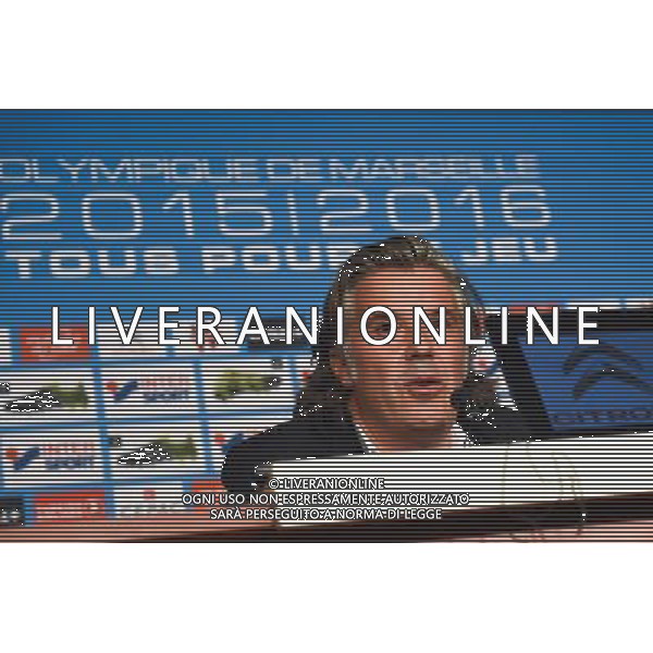 Vincent Labrune - 13.08.2015 - Conference de presse a Marseille Photo : Alexandre Dimou / Icon Sport AG ALDO LIVERANI SAS ONLY ITALY