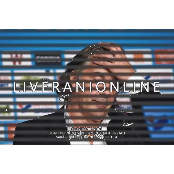 Vincent Labrune - 13.08.2015 - Conference de presse a Marseille Photo : Alexandre Dimou / Icon Sport AG ALDO LIVERANI SAS ONLY ITALY