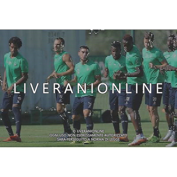 Neal MAUPAY - 12.08.2015 - Entrainement de Saint Etienne - Ligue 1 2015/2016 Photo : Jean Paul Thomas / Icon Sport /AGENZIA ALDO LIVERANI SAS - ITALY ONLY - EDITORIAL USE ONLY -