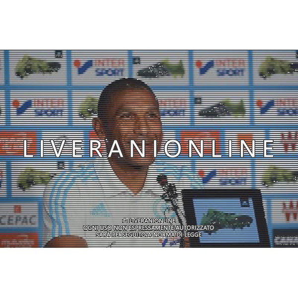 Franck Passi - 14.08.2015 - Conference de Presse de Marseille - 2015/2016 Photo : Gaston Petrelli / Icon Sport AG ALDO LIVERANI SAS ONLY ITALY