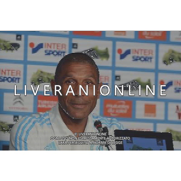 Franck Passi - 14.08.2015 - Conference de Presse de Marseille - 2015/2016 Photo : Gaston Petrelli / Icon Sport AG ALDO LIVERANI SAS ONLY ITALY