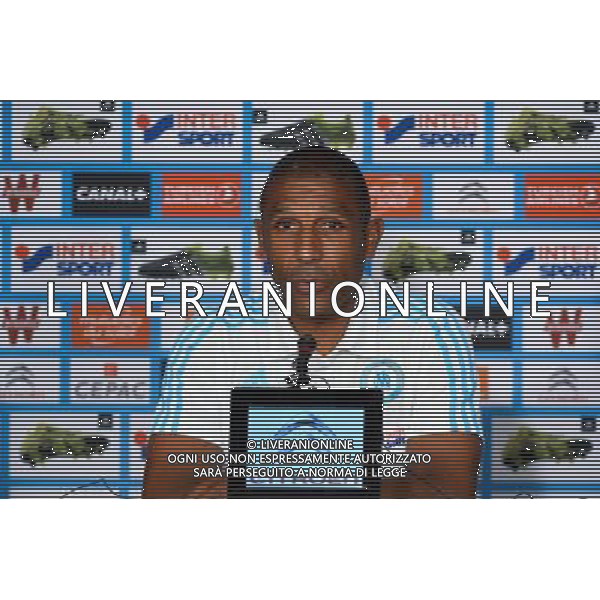 Franck Passi - 14.08.2015 - Conference de Presse de Marseille - 2015/2016 Photo : Gaston Petrelli / Icon Sport AG ALDO LIVERANI SAS ONLY ITALY