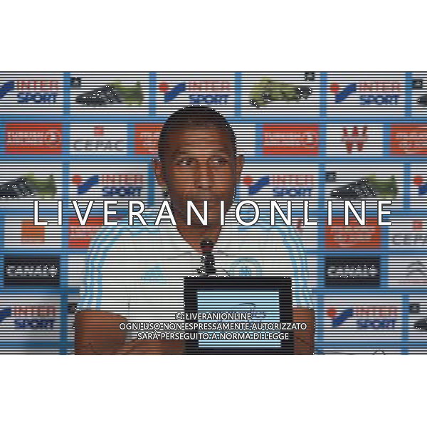 Franck Passi - 14.08.2015 - Conference de Presse de Marseille - 2015/2016 Photo : Gaston Petrelli / Icon Sport AG ALDO LIVERANI SAS ONLY ITALY