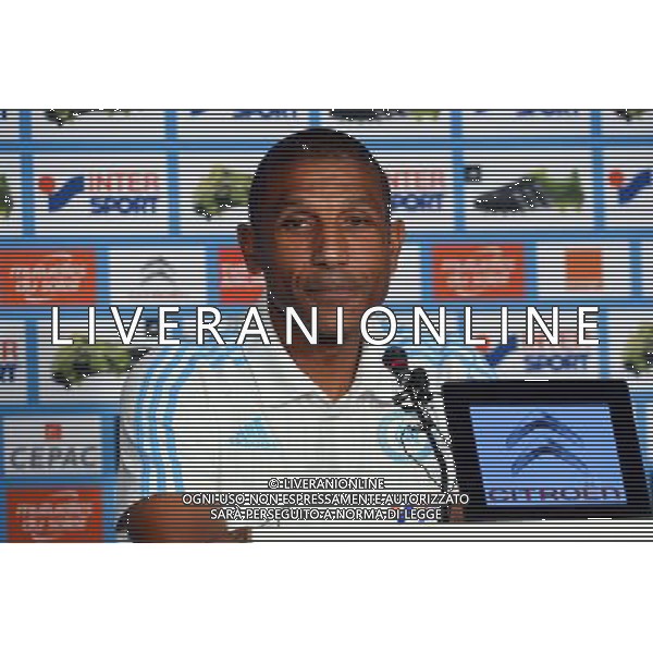 Franck Passi - 14.08.2015 - Conference de Presse de Marseille - 2015/2016 Photo : Gaston Petrelli / Icon Sport AG ALDO LIVERANI SAS ONLY ITALY