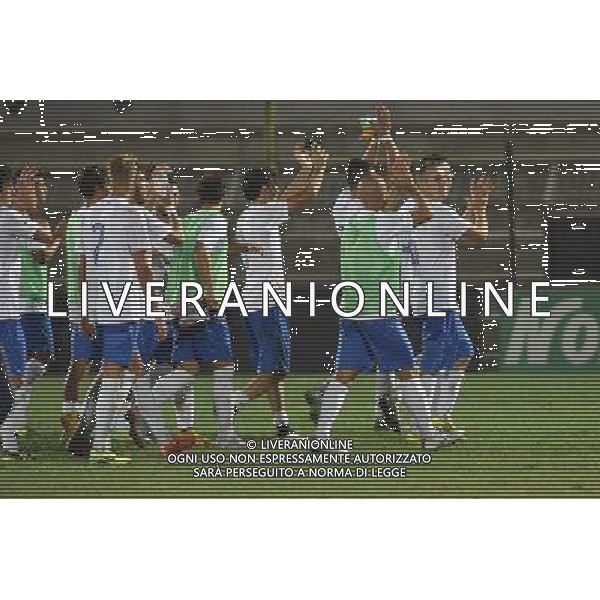 BOLOGNA PAVIA COPPA ITALIA TIM 14/08/2015 NELLA FOTO ABBRACCI PAVIA FOTO OPTIMA-AG ALDO LIVERANI SAS