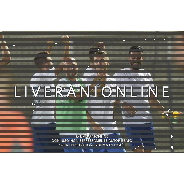 BOLOGNA PAVIA COPPA ITALIA TIM 14/08/2015 NELLA FOTO ABBRACCI PAVIA FOTO OPTIMA-AG ALDO LIVERANI SAS