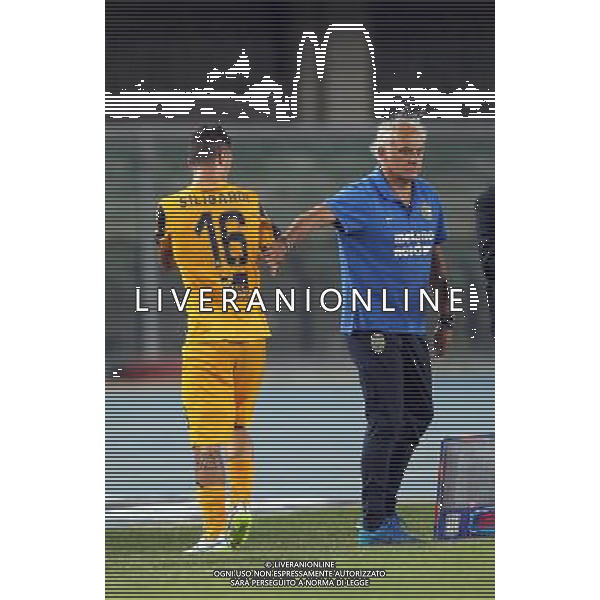 VERONA FOGGIA COPPA ITALIA TIM 15/08/2015 NELLA FOTO ANDREA MANDORLINI E SILIGARDI FOTO EXPRESS-AG ALDO LIVERANI SAS