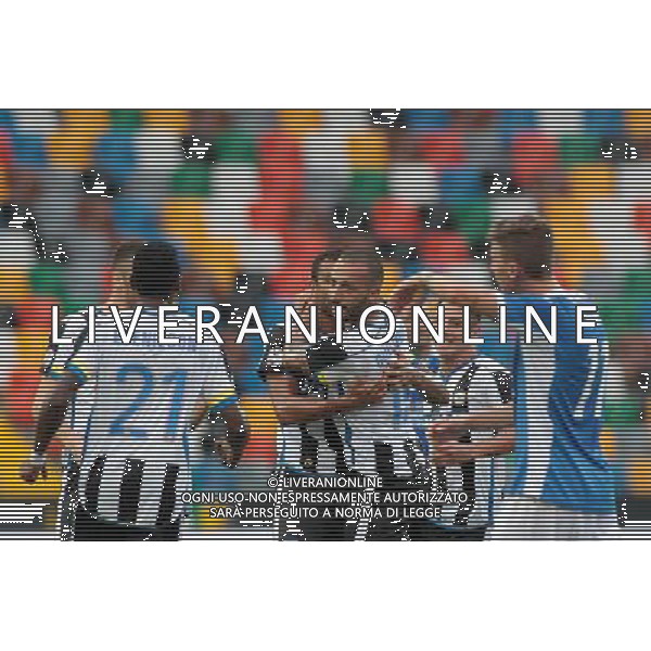 UDINESE NOVARA COPPA ITALIA TIM 16/08/2015 NELLA FOTO ESULTANZA GUILHERME FOTO PAOLA GARBUIO-AG ALDO LIVERANI SAS