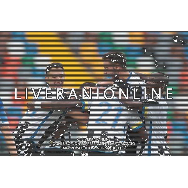 UDINESE NOVARA COPPA ITALIA TIM 16/08/2015 NELLA FOTO ESULTANZA GUILHERME FOTO PAOLA GARBUIO-AG ALDO LIVERANI SAS