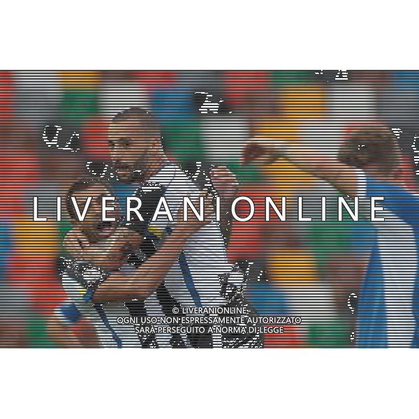 UDINESE NOVARA COPPA ITALIA TIM 16/08/2015 NELLA FOTO ESULTANZA GUILHERME FOTO PAOLA GARBUIO-AG ALDO LIVERANI SAS