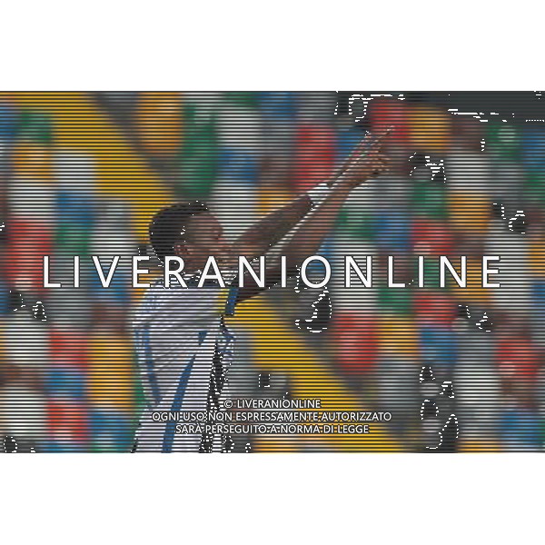 UDINESE NOVARA COPPA ITALIA TIM 16/08/2015 NELLA FOTO ABBRACCI UDINESE EDENILSON FOTO PAOLA GARBUIO-AG ALDO LIVERANI SAS