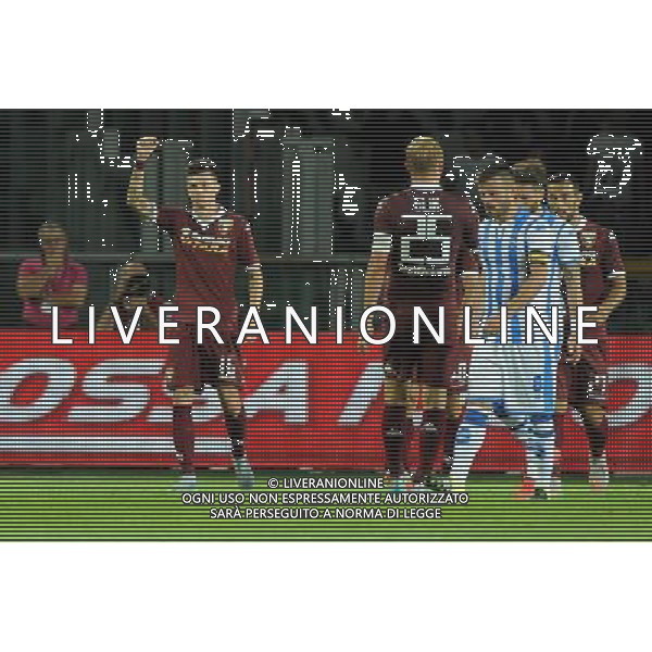 Torino 16-08-2015 TIM Cup - Coppa Italia 3Â° turno eliminatorio Stadio Olimpico Torino vs Pescara nella foto Baselli segna 1 a 1 Torino su assist di Quagliarella foto Roberto Garavaglia - ag. Aldo Liverani sas