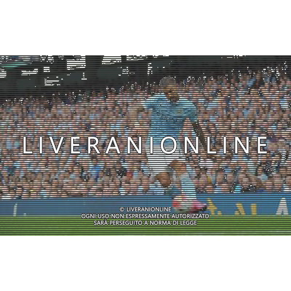 Manchester City\'s Aleksandar Kolarov Photographer Dave Howarth/CameraSport Football - Barclays Premiership - Manchester City v Chelsea - Sunday 16th August 2015 - Etihad Stadium - Manchester © CameraSport - 43 Linden Ave. Countesthorpe. Leicester. England. LE8 5PG - Tel: +44 (0) 116 277 4147 - admin@camerasport.com - www.camerasport.com AG ALDO LIVERANI SAS ONLY ITALY