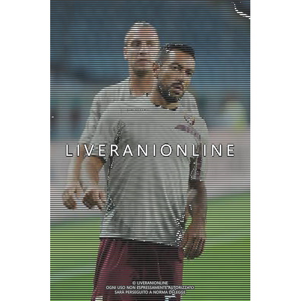 Torino 16-08-2015 TIM Cup - Coppa Italia 3Â° turno eliminatorio Stadio Olimpico Torino vs Pescara nella foto Fabio Quagliarella (Torino) e dietro Maxi Lopez (Torino) foto Roberto Garavaglia - ag. Aldo Liverani sas