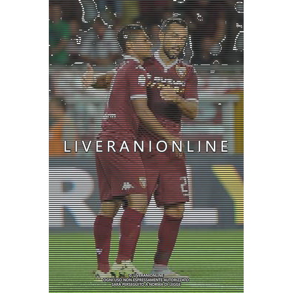 Torino 16-08-2015 TIM Cup - Coppa Italia 3Â° turno eliminatorio Stadio Olimpico Torino vs Pescara nella foto Josef Martinez (Torino) SX e Fabio Quagliarella (Torino) DX foto Roberto Garavaglia - ag. Aldo Liverani sas
