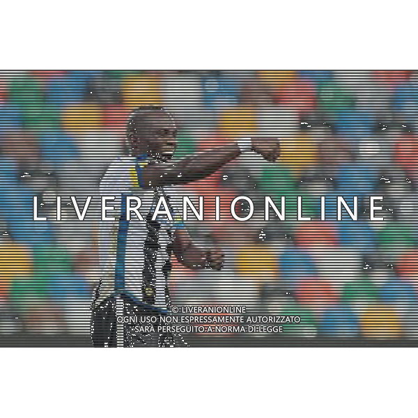 UDINE 16-08-2015 TIM CUP 2015/2016 UDINESE-NOVARA NELLA FOTO:BADU EMMANUEL FOTO PAOLA GARBUIO/AG.ALDO LIVERANI