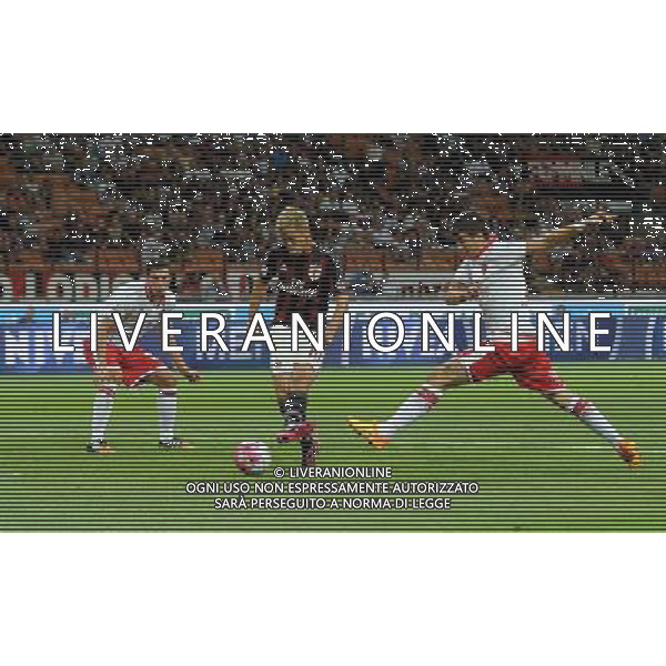 Coppa Italia TIM Cup 2015/2016 Terzo Turno Elimimatorio Milano - 17.08.2015 Milan-Perugia Nella Foto:honda gol /Ph.Vitez-Ag. Aldo Liverani