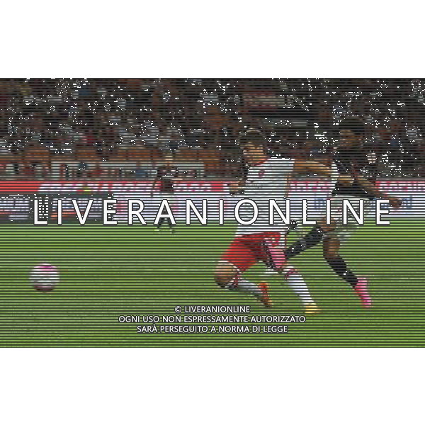 Coppa Italia TIM Cup 2015/2016 Terzo Turno Elimimatorio Milano - 17.08.2015 Milan-Perugia Nella Foto:luiz adriano gol /Ph.Vitez-Ag. Aldo Liverani