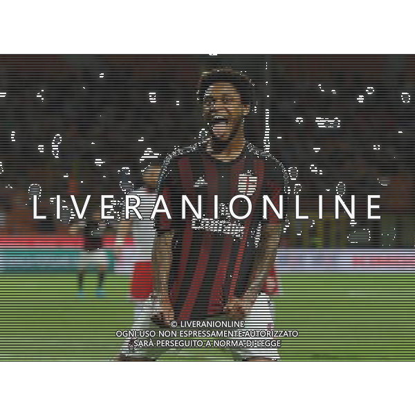 Coppa Italia TIM Cup 2015/2016 Terzo Turno Elimimatorio Milano - 17.08.2015 Milan-Perugia Nella Foto:luiz adriano esulta /Ph.Vitez-Ag. Aldo Liverani