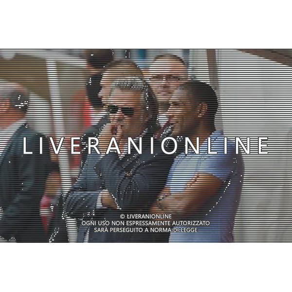 Vincent LABRNE / Franck PASSI - 16.08.2015 - Reims / Marseille - 2eme journee de Ligue 1 Photo : Andre Ferreira / Icon Sport /AGENZIA ALDO LIVERANI SAS - ITALY ONLY - EDITORIAL USE ONLY -