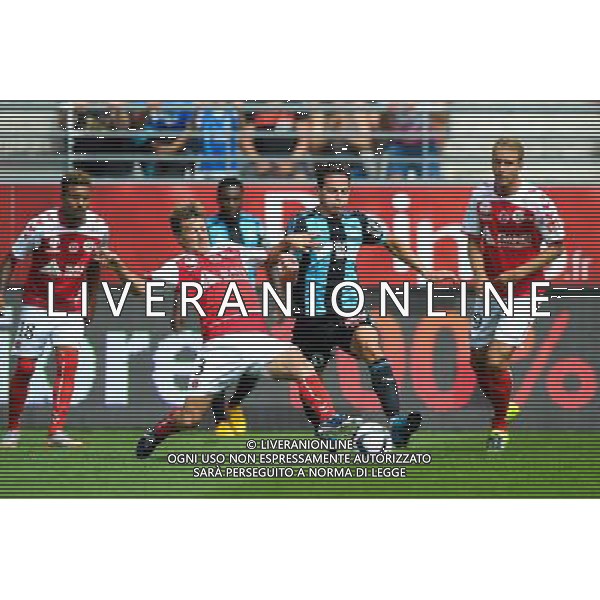 Florian THAUVIN - 16.08.2015 - Reims / Marseille - 2eme journee de Ligue 1 Photo : Andre Ferreira / Icon Sport /AGENZIA ALDO LIVERANI SAS - ITALY ONLY - EDITORIAL USE ONLY -